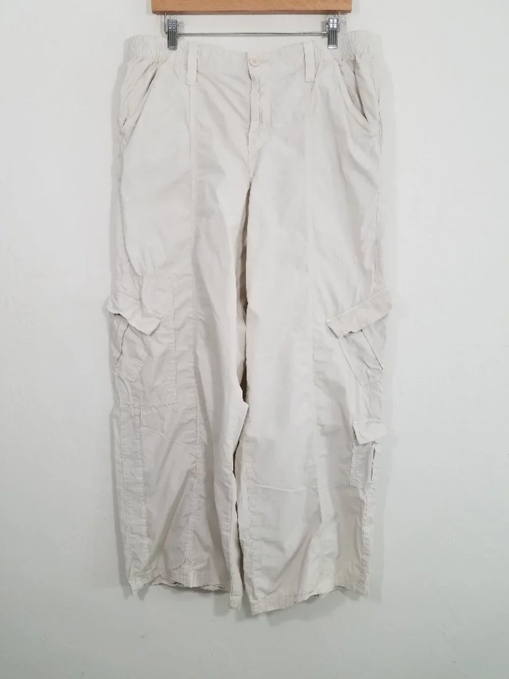 BDG Urban Outfitters Y2K Cargo Pants 100% Cotton Stretchy Waist Size XXL